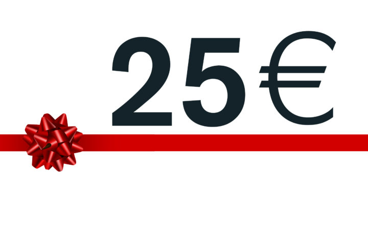 Geschenkgutschein 25 Euro